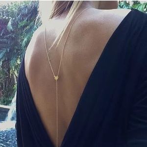 🆕NEW▪️Gold Classic Long Heart Pendant Chain